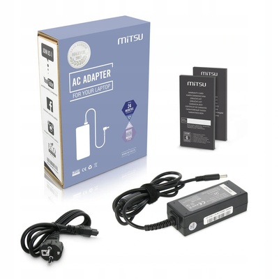 mitsu Зарядно устройство 19.5V, 2.31A, (4.5x3.0 pin), Съвместимо със серията Inspiron (5ZM016) (5ZM016)