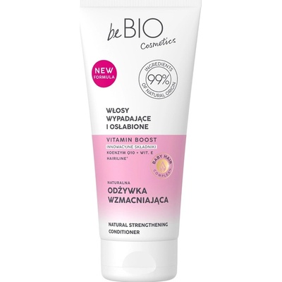 BeBio Ewa Chodakowska Baby Hair Complex prírodný posilňujúci kondicionér pre padajúce a oslabené vlasy 200 ml