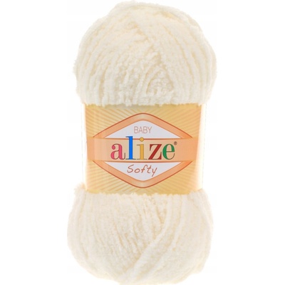 Alize Softy 62 Světle Krémová