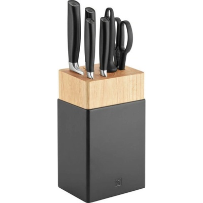 Zwilling Blok s noži ocílkou a nůžkami All * Star 7 ks černé logo 1022596