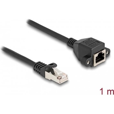 Delock 80193 Prodlužovací RJ50 ze zástrčky na zásuvku, S/FTP, 1m, černý