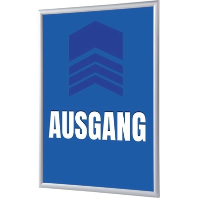 Jansen Display Set klaprámu A4, Východ, modrý, německy, 241 x 328 mm