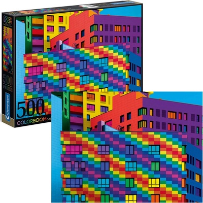 Clementoni ColorBoom Squares 500 dielov