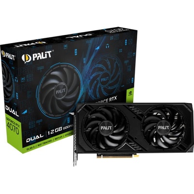 Palit GeForce RTX 4070 DUAL 12GB GDDR6 192bit (NE64070019K9-1048D)