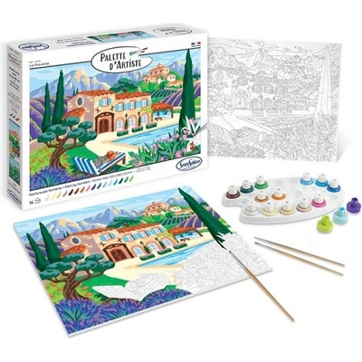 Sentosphère Sentosphere palette d'artiste Рисуване по номера Прованс