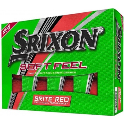Srixon Soft Feel Brite červené 12 ks – Zboží Dáma