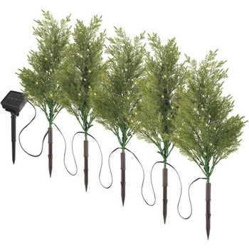 EMOS LED vetvičky so solárnym panelom vonkajšie aj vnútorné teplá biela