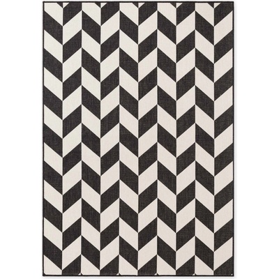 Ted Baker Черен/кремав килим за открито и закрито 160x230 cm Haringey Terrick - Ted Baker (106378-160x230)