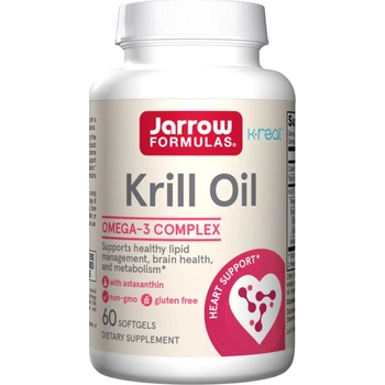 Jarrow Formulas Krill Oil, 1200 mg, 60 капсули, Jarrow Formulas (8387)