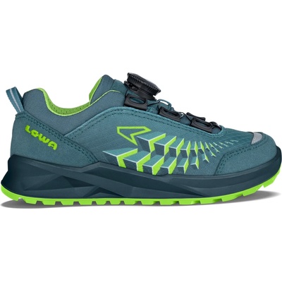 Lowa Детски мултиспорт обувки Lowa Kid's Ferrox GTX Lo Multisport shoes - Petrol / Lime - размер 28 (EU) (702-3146-0316)