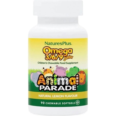 Animal Parade Omega 3-6-9 Junior [90 Дъвчащи гел капсули]