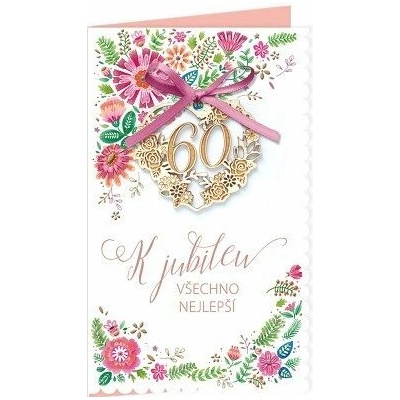 ARGUS Přání k narozeninám 60 15-6452c60 – Hledejceny.cz