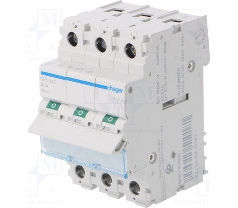 Hager SBN340