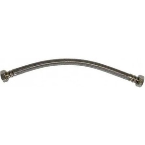 SFERACO Мека връзка 3/8" FF 30cm Ø8.2mm с неръждаема оплетка (PFF880300)