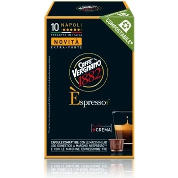 Caffé Vergnano Кафе капсули Vergnano E'spresso Napoli Nespresso - 10 бр х 5 г (555)