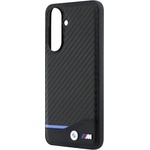 CG Mobile Samsung A57 5G BMW M CARBON Силиконов капак за телефон Пластмасов заден капак MagSafe BLACK BMHCSA5722NBCK (BMHCSA5722NBCK)