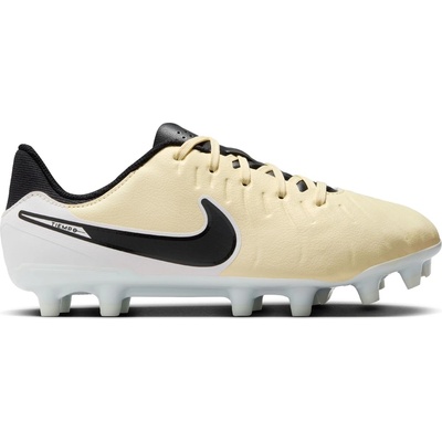 Nike Юношески футболни бутонки Nike Tiempo Legend 10 Academy Firm Ground Football Boots Junior - Lemonade/Black