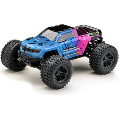 Absima Monster Truck MINI AMT 4WD RTR modro/růžový 1:16