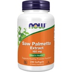 NOW NOW Saw Palmetto Extract 160mg, 240 Softgels