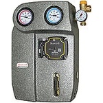 Brv - Италия S2 Solar2 HF Grundfos UPML 25-105 20-70 l/min 1.1/2" Соларна помпена група (306647-70-25105)