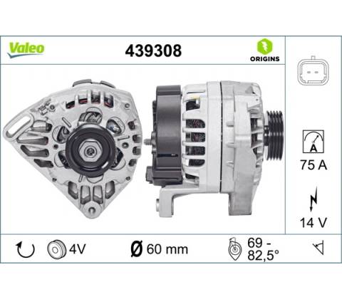 generátor VALEO 439308