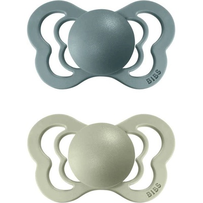 Bibs Couture ortodontické silikon island sea/sage 1×2ks