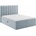 Micadoni Kelp sametová boxspring světle modrá