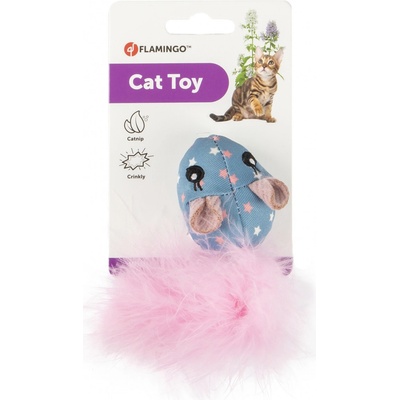 Flamingo hračka pro kočky Winny myš 14cm