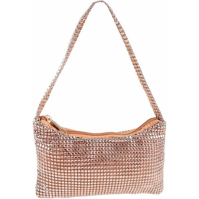 Kabelka 22x13 cm ružové zlato