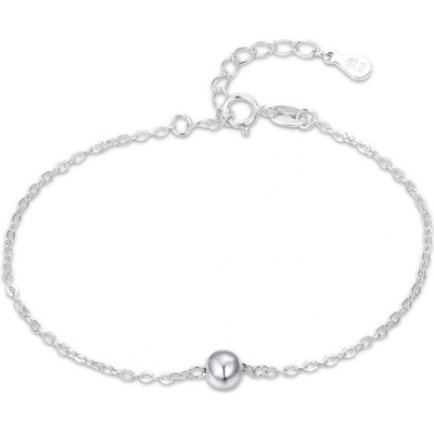 MINET 2259 Stříbrný náramek kulička 5 mm