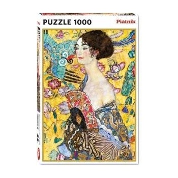 Piatnik Puzzle - 1000 Klimt, Lady with Fan PIATNIK
