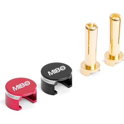 MIBO Low Profile Bullet konektory 4mm 2ks