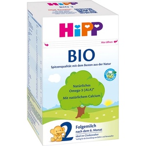 HiPP BIO 2 преходно мляко за кърмачета - 600 гр