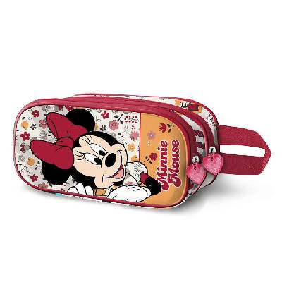 Disney Minnie Mouse Flowered pencil case - Red (Red)