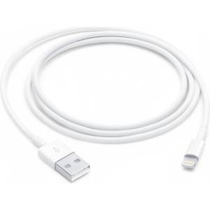 Apple Кабел Apple Lightning към USB 1 м, бял MUQW3 (MUQW3)