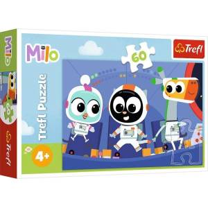 Trefl Puzzle Какъв ще бъда днес? : Запознайте се с Mourko 60 части (17398)