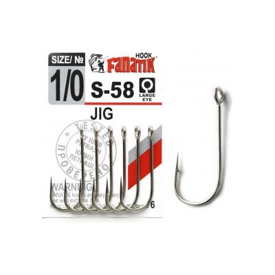 FANATIK JIG S-58 vel.1 6 ks