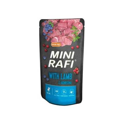 Rafi Mini s jahňacinou pre psy malých plemien 150 g