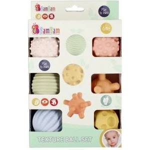 BAM BAM zab sensory balls 6pcs 17x27x6 30/60