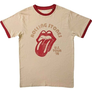 The Rolling Stones US Tour '78 (Ringer) Natural & Orange L Риза (RSTS203MNAT03)