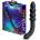 AfterDark Velor Double Anal Massager Silicone Black