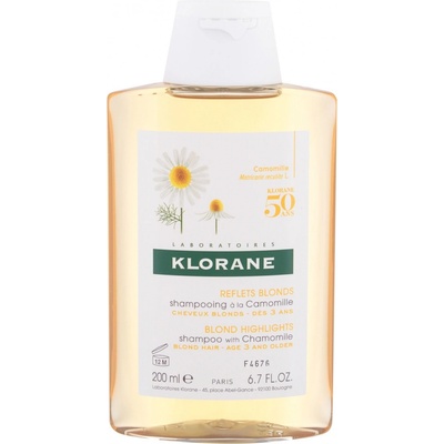 Klorane Camomolle šampón 400 ml