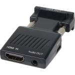 VCOM Адаптер, VCom CA336A, Adapter HDMI F / VGA M with Audio (CA336A)