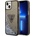 GUESS Кейс Guess GUHCP14MLFCTPK за iPhone 14 Plus 6.7", черен /черен, твърд, Liquid Glitter Palm Collection (GUE002203-0)