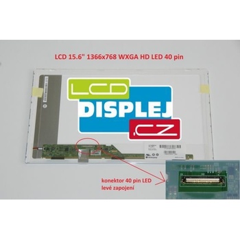 LCD displej display Asus N55S 15.6" WXGA HD 1366x768 LED lesklý/matný matný povrch