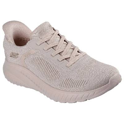 Маратонки Skechers Bobs Squad Chaos trainers - Beige (Natural Textile)