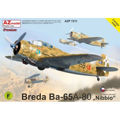 AZ Model AZP7211 Breda Ba-65A-80 Nobbio 1:72 1:72