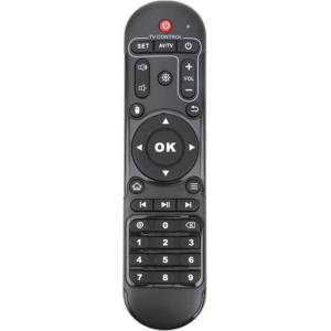 съвместим SAVIO Smart TV-Box Silver TB-S01 - заместител дистанционно управление (Smart TV-Box Silver TB-S01) Дистанционно