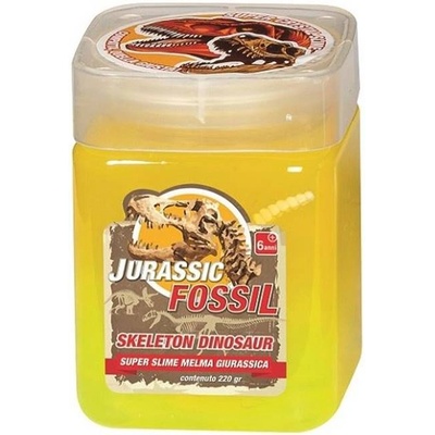 RS Toys Фигурка RS Toys Jurassic - Фосил на динозавър със слайм, жълт (11174A)