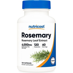 Nutricost Розмарин (лист) - За възстановяване след натоварване, 150 mg, 120 капсули (57627 (779101) NC)